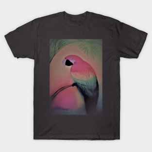 MUTED PASTELS, RAINBOW TROPICAL PARROT T-Shirt